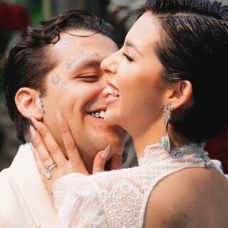 Christian Nodal y Ángela Aguilar