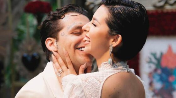 Christian Nodal y Ángela Aguilar