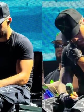 Feid rompe en llanto